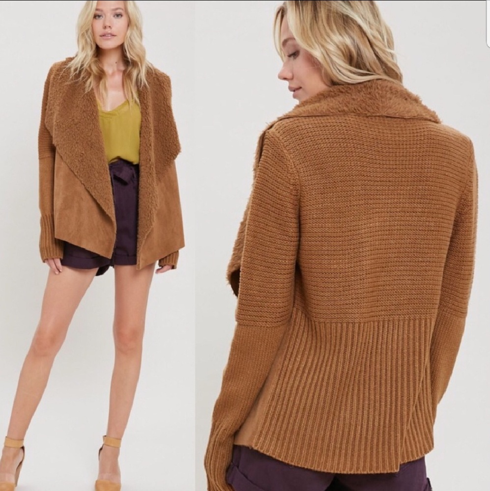 Camel Colored Cardigan